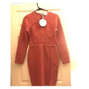 Miss Circle Bandage Dress